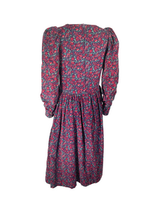 Cord Midi Dress - Laura Ashley