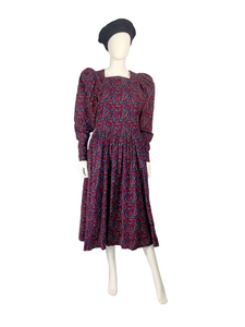 Cord Midi Dress - Laura Ashley