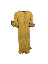 Load image into Gallery viewer, Handmade Yellow Prairie dress