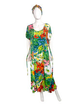 Load image into Gallery viewer, Vibrant 90&#39;s Floral Dress