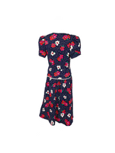 Load image into Gallery viewer, Floral button Midi Dress